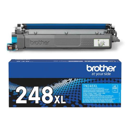 Brother toner cyaan (TN248XLC) (hoge capaciteit)