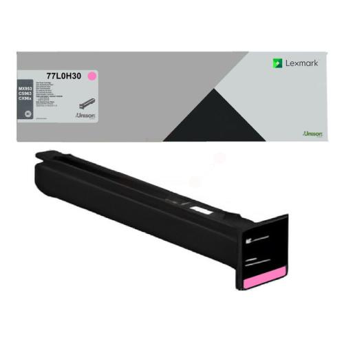 Lexmark toner magenta (77L0H30 / 077L0H30) (hoge capaciteit)