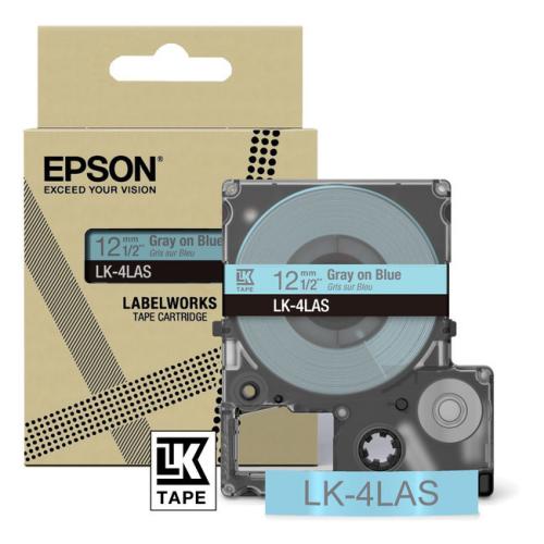 Epson etiketten gray/blue (C53S672106 / LK4LAS)
