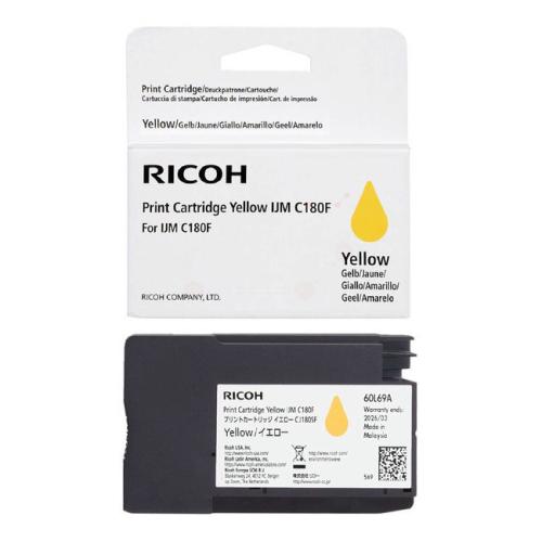 Ricoh inktcartridge geel (408520)