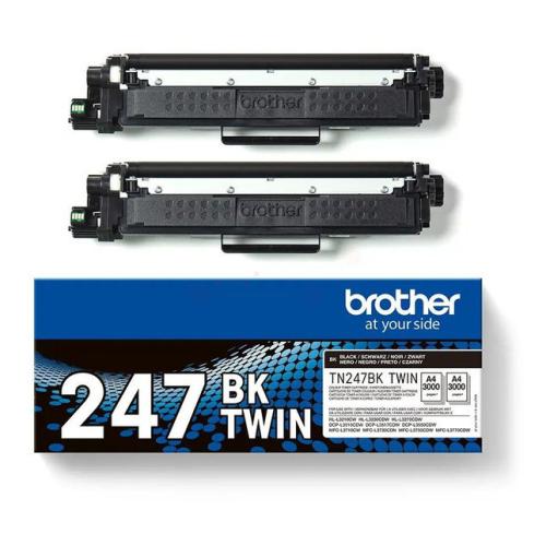 Brother toner zwart (TN247BKTWIN) (Dual-Pack)