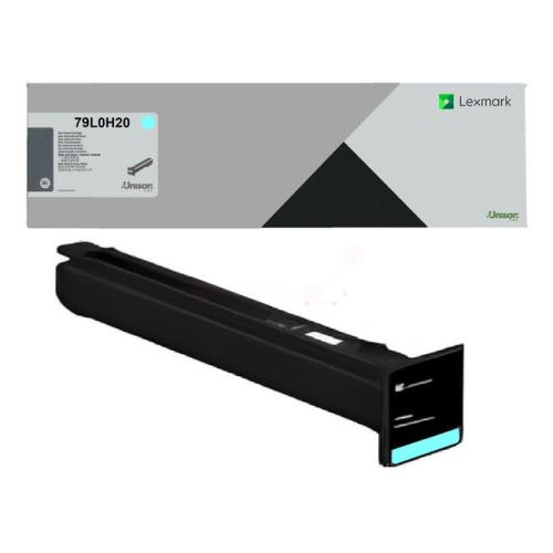 Lexmark toner cyaan (79L0H20 / 079L0H20) (hoge capaciteit)