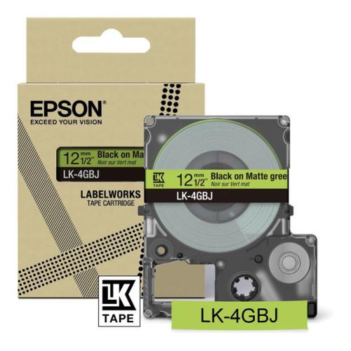 Epson etiketten zwart / groen (C53S672077 / LK4GBJ)