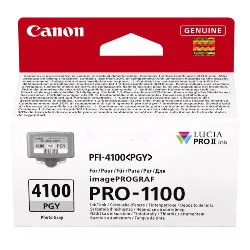 Canon inktcartridge klaar grijs (6784C001 / PFI4100PGY)