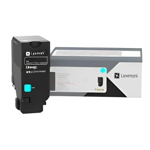 Lexmark toner cyaan (81C0X20 / 081C0X20) (hoge capaciteit)