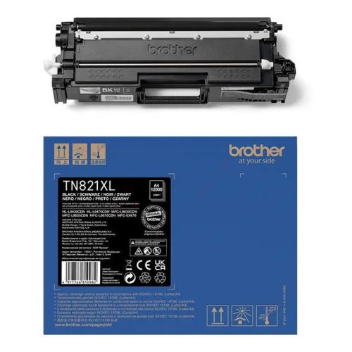 Brother toner zwart (TN821XLBK)