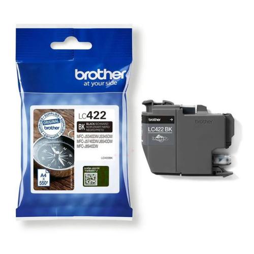 Brother inktcartridge zwart (LC422BK)