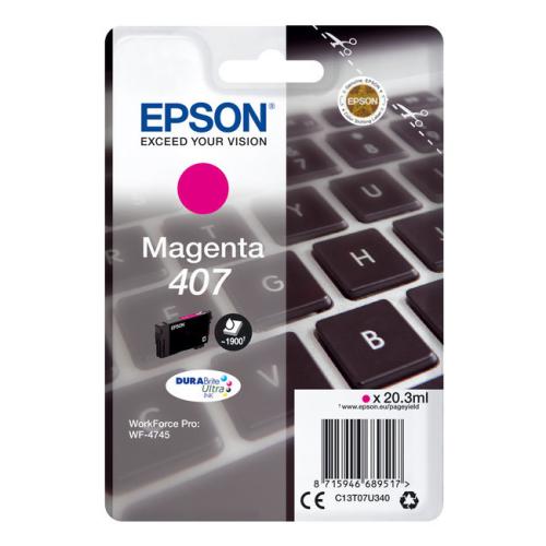 Epson inktcartridge magenta (C13T07U340 / 407)