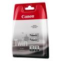 Canon inktcartridge zwart (8190A002 / BCI15BK) (Dual-Pack)