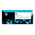 HP inktcartridge klaar grijs (C9466A / 91)