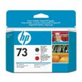 HP printkop zwart mat / rood (CD949A / 73)