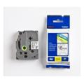 Brother tape zwart op transparant (TZE141), 18mm, gelamineerd