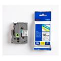 Brother tape zwart op wit (TZE241), 18mm, gelamineerd