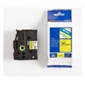 Brother tape zwart op geel (TZE661), 36mm, gelamineerd
