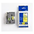 Brother tape zwart op geel (TZES641), 18mm, gelamineerd