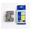 Brother tape zwart op geel (TZES621), 9mm, gelamineerd