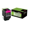 Lexmark toner magenta (80C2XM0 / 802XM) (Return, hoge capaciteit)