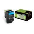 Lexmark toner cyaan (70C2XC0 / 702XC) (Return, hoge capaciteit)