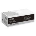 Epson toner zwart (C13S050711 / 0710) (Dual-Pack, Return, hoge capaciteit)