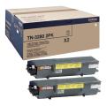 Brother toner zwart (TN32802PK / TN3280TWIN) (Dual-Pack)