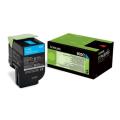 Lexmark toner cyaan (80C20CE / 802CE)