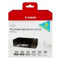 Canon inktcartridge zwarte foto / zwart mat / grijs / optimizer (4868B018 / PGI29) (multipack)