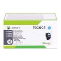 Lexmark toner cyaan (70C20CE / 702C)