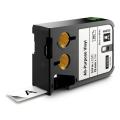 Dymo etiketten zwart op wit (1868752), 19mm