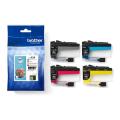 Brother inktcartridge zwart / cyaan / magenta / geel (LC424VAL) (multipack)
