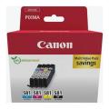 Canon inktcartridge zwart / cyaan / magenta / geel (2103C006 / CLI581) (multipack)