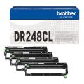 Brother drum zwart / cyaan / magenta / geel (DR248CL) (value pack)