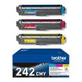 Brother toner cyaan / magenta / geel (TN242CMY) (multipack)