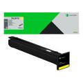 Lexmark toner geel (79L2HY0 / 079L2HY0) (Return, hoge capaciteit)