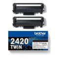 Brother toner zwart (TN2420TWIN) (Dual-Pack)