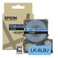 Epson etiketten zwart / blauw (C53S672082 / LK6LBJ)